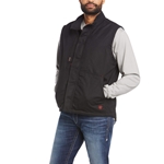 Black FR Workhorse Insulated Vest