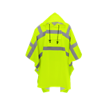 Frog Wear HV High-Visibility Rain Poncho