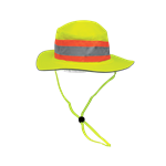 FrogWear® HV Enhanced Visibility Ranger/Safari Style Hat