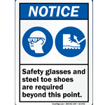 ANSI Notice Sign