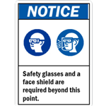 ANSI Notice Sign