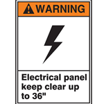 ANSI Warning Sign