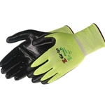 Z-Grip A4 Hi-Viz 13G Glove, Black Nitrile Coating