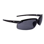 SAFETY GLASSES CROSSFIRE - SMOKE GRAY
