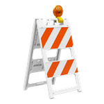 SIGN TYPE 1 BARRICADE A-FRAME