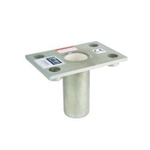 3M™ DBI-SALA® Confined Space Permanent Flush Floor Mount Sleeve Davit Mast Base