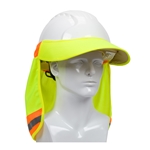Hi-Vis Hard Hat Visor and Neck Shade