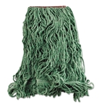 20oz White Polyester/Cotton Loop-End Mop Head