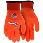 Ninja® Ice Insulated Work Gloves 15-Gauge Black Nylon