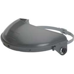 F-500 faceshield bracket w/ Speedy loop mounts 7" crown