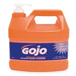 NATURAL* ORANGE pumice hand cleaner w/ pump dispenser 1 gal.