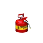 2-Gal. AccuFlow™ steel safety can w/ 5/8" hose Red