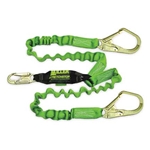 StretchStop twin-leg w/ locking snap hook & locking rebar hooks 6' Green