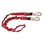 FP Diamond lanyard single leg w/ HL2000 harness & HL2000 anchor connectors 4'