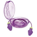 Rockets corded Purple Earplugs
