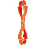 Squids 3400 Orange Glove Clip Holder with Dual Clips