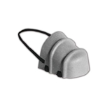 Plastic Foot Guard w/Rubber Strap