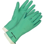13" Flocklined Nitrile Glove