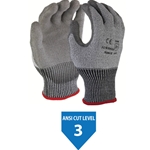ANSI 3 Cut Resistant Glove Polyurethane on HPPE