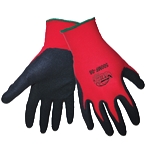 Tsunami Grip™ Mach Finish on red nylon Glove