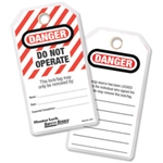Lockout Tag Cardstock 25/pack