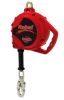 Rebel SRL w/ 5mm galvanized cable thermoplastic housing & carabiner 33'