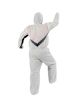 A30 Coveralls w/ attached hood & boots elastic wrists & ankles