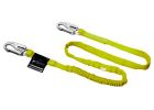 Lanyard w/ snap hooks both ends 6' Yellow