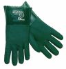 Premium double-dipped PVC gloves w/ knit wrist
