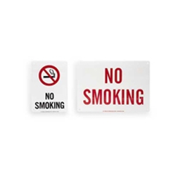 No Smoking Sign 10" x 7"