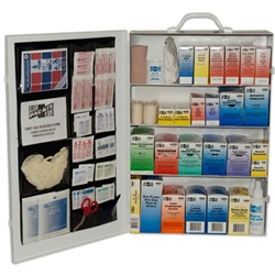 4 Shelf Industrial 1st Aid Station