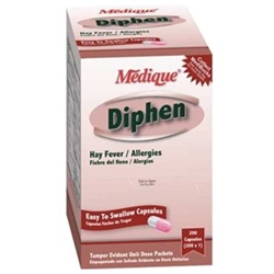 Diphenhydramine HCI 25 mg 200/Box