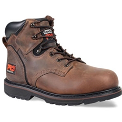 Timberland Pit Boss 6" Steel Toe Brown