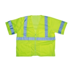 Class 3 Yellow Mesh Vest