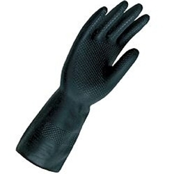 30 mil Black Flock Lined Neoprene