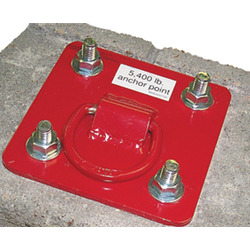 4-Bolt Concrete Anchor w/ Bolt