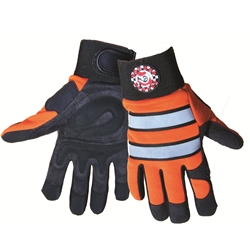 Hot Rod 3M Scotchlite Reflective Safety Glove L