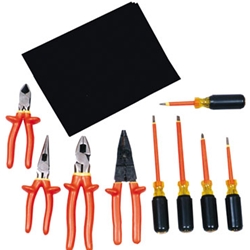 9 Piece Dielectric Tool Kit Roll