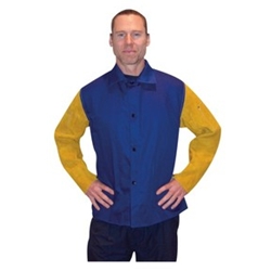 Combination FR Cotton/Leather Sleeves XL
