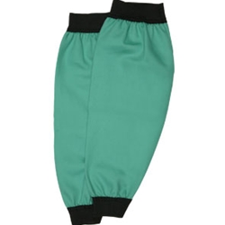 18" Green Cotton Welding Sleeve
