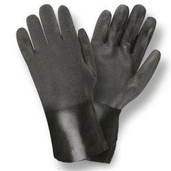 PVC 12" Sandpaper Finish Glove