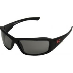 Torque Matte Black Smoke Polarized Lens Safety Glass
