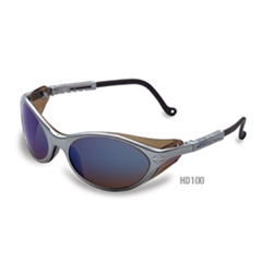 Harley Davidson Silver/Blue Mirror