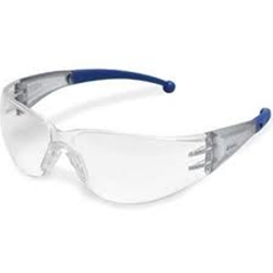 Atom Clear Hard Coated Polycarbonate Lens Rubber Temple