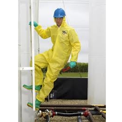 Dupont Tychem Yellow Hood Elastic Wrist & Ankles 25/Case