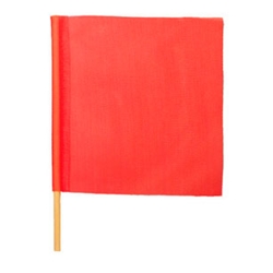Traffic Cone Warning Flag