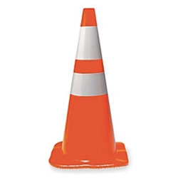 Traffic Cone Orange 28" 10# 6"