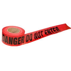 Danger Tape: Do Not Enter 3" x 1000'