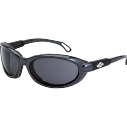 Raptor Foam Lined Black/Smoke AF Safety Glass