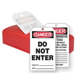 Do Not Enter Tags 100/Pack